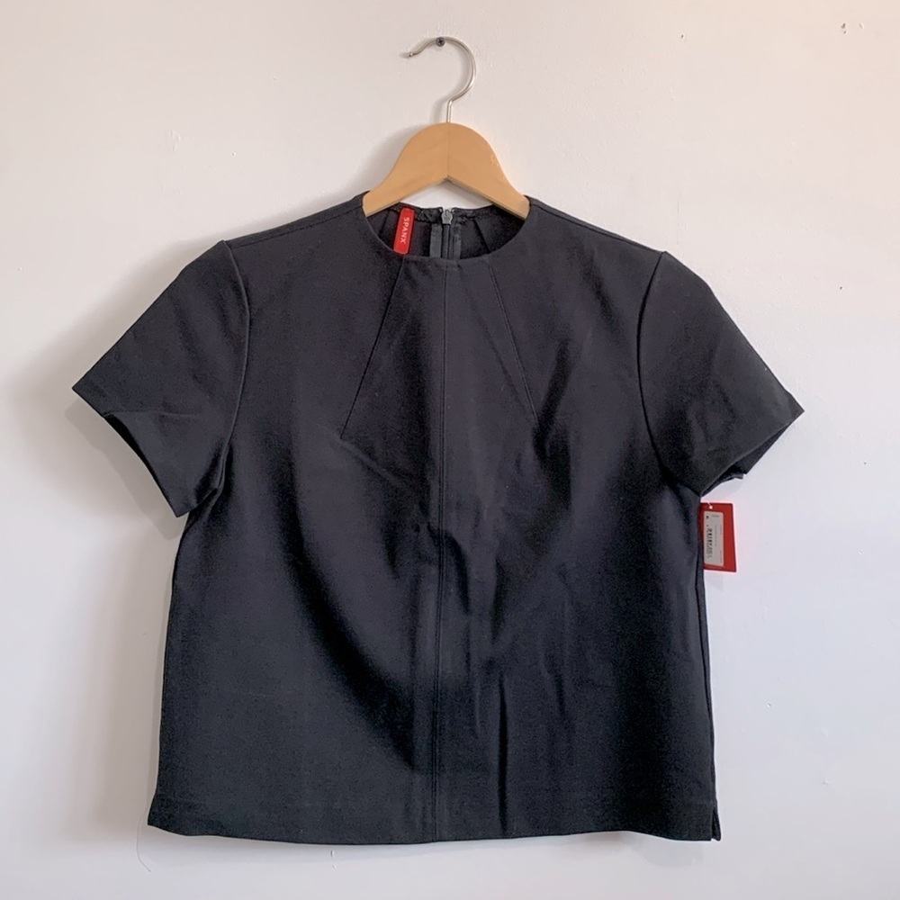 ❤️BNWT Spanx the perfect funnel Top size S in Black - Picture 2 of 3